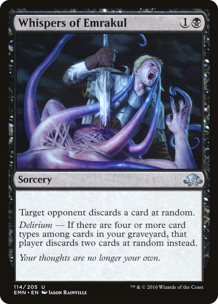 Image of Whispers of Emrakul (EMN-114) - Eldritch Moon