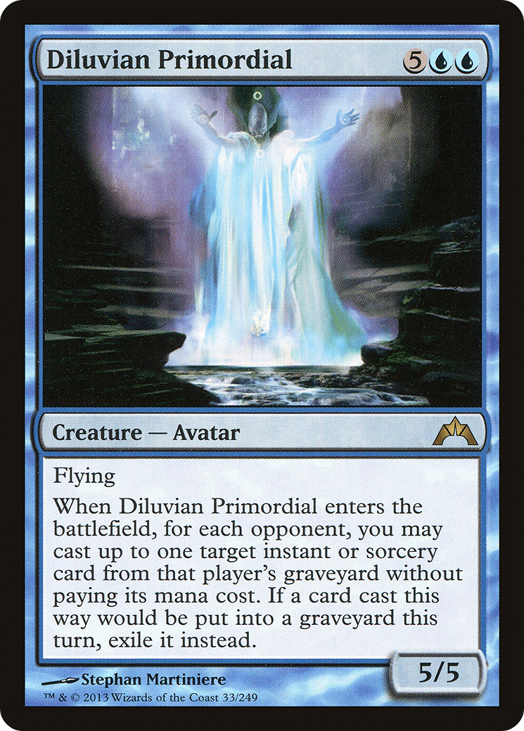 Image of Diluvian Primordial (GTC-033) - Gatecrash Foil