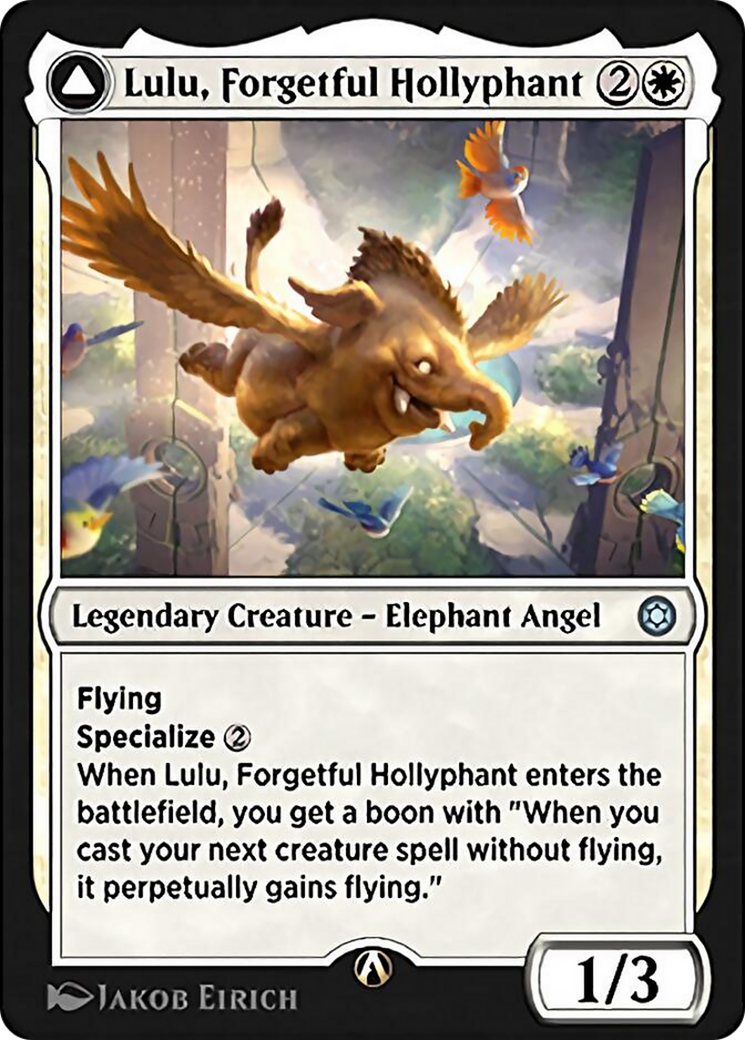 Image of Lulu, Forgetful Hollyphant (HBG-003) - Alchemy Horizons: Baldur's Gate