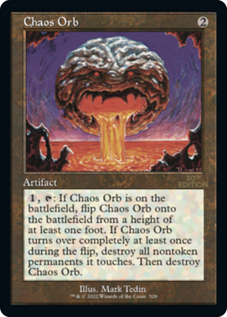 Image of Chaos Orb (Retro Frame) (30A-528) - 30th Anniversary Edition
