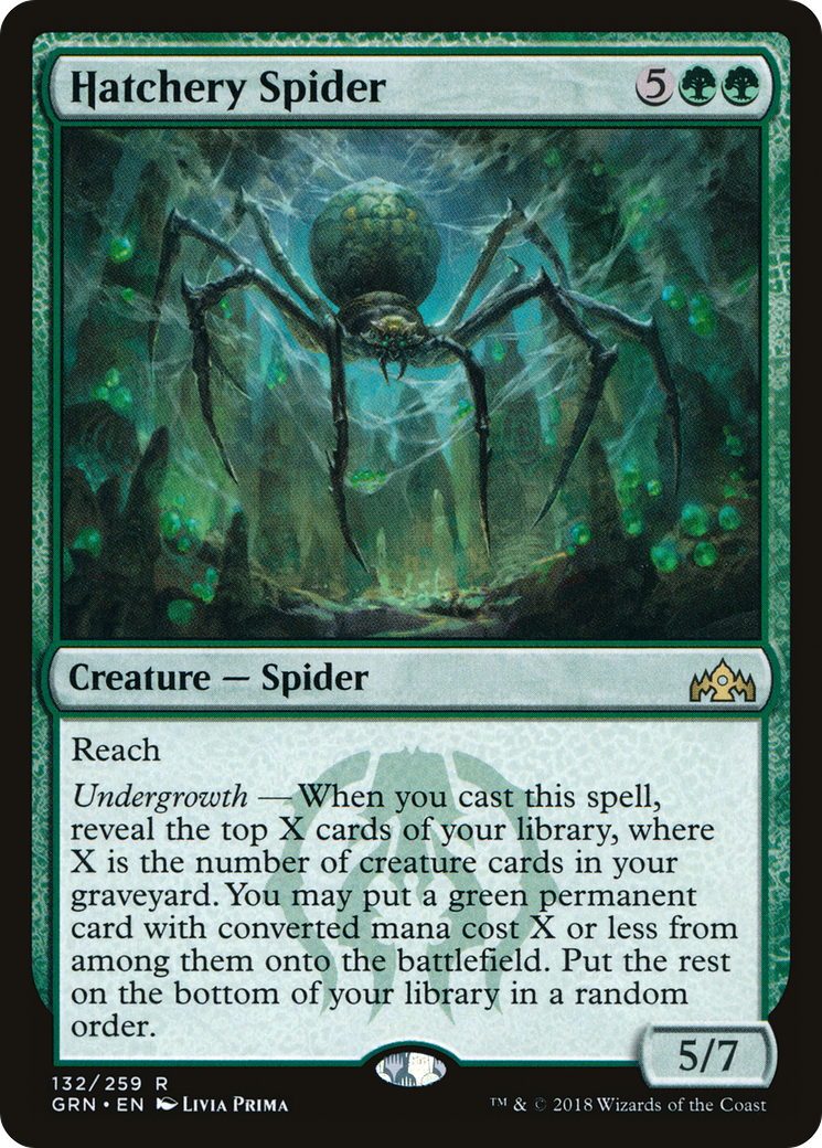 Image of Hatchery Spider (GRN-132) - Guilds of Ravnica