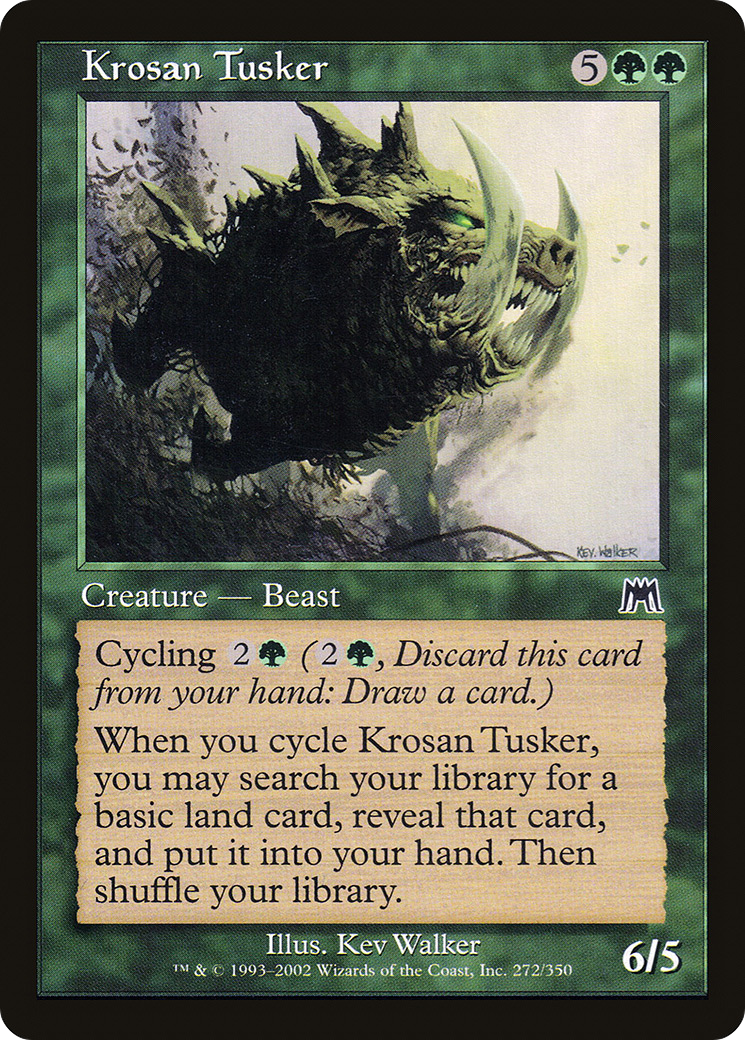 Image of Krosan Tusker (ONS-272) - Onslaught Foil