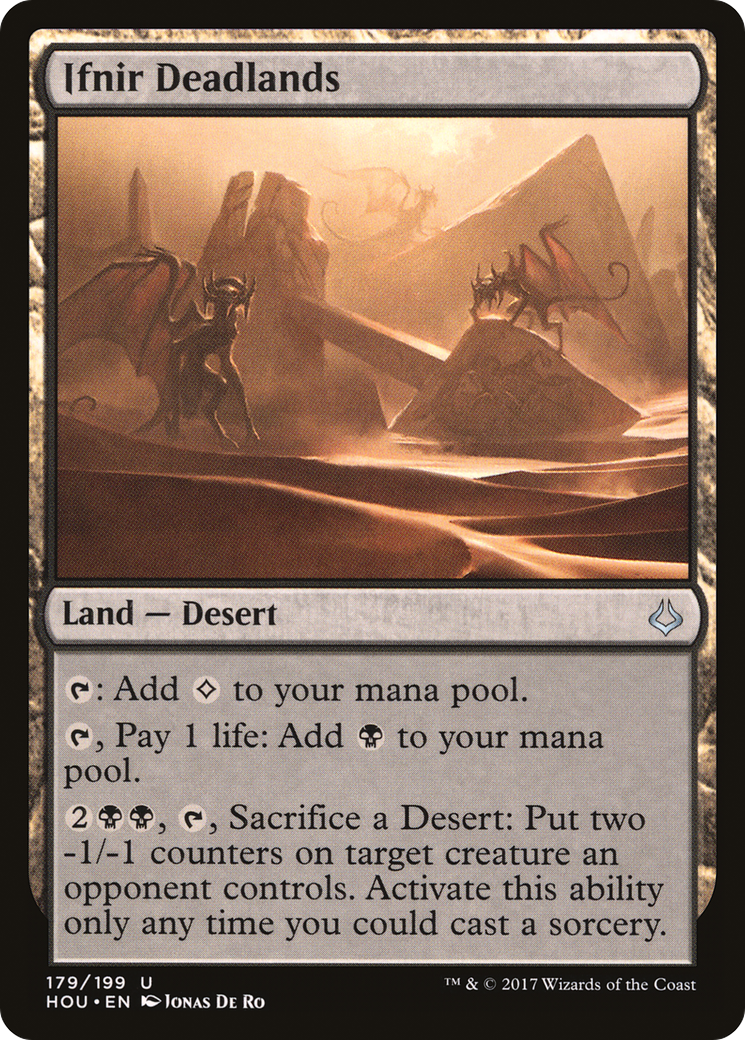 Image of Ifnir Deadlands (HOU-179) - Hour of Devastation Foil