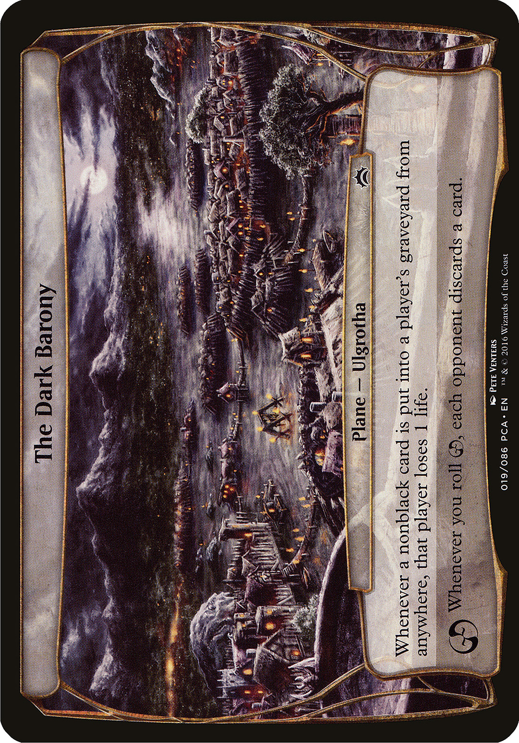 Image of The Dark Barony (Planechase Anthology) (OVER-) - Planechase Anthology Planes