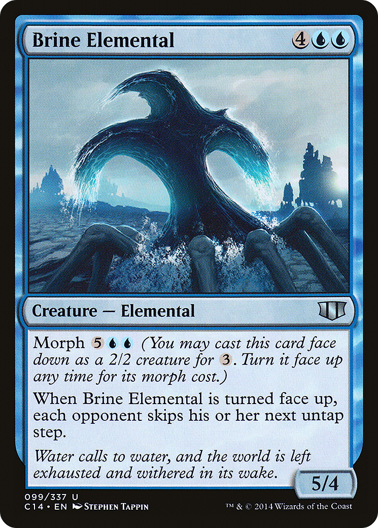 Image of Brine Elemental (C14-099) - Commander 2014
