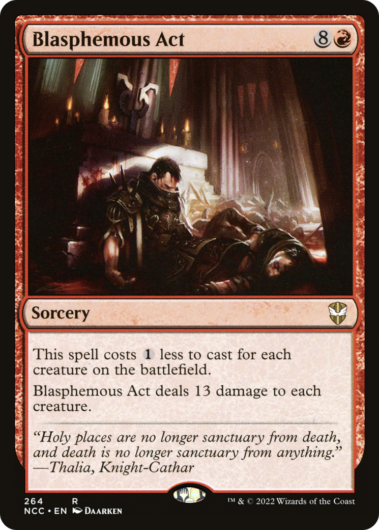 Image of Blasphemous Act (NCC-264) - New Capenna Commander