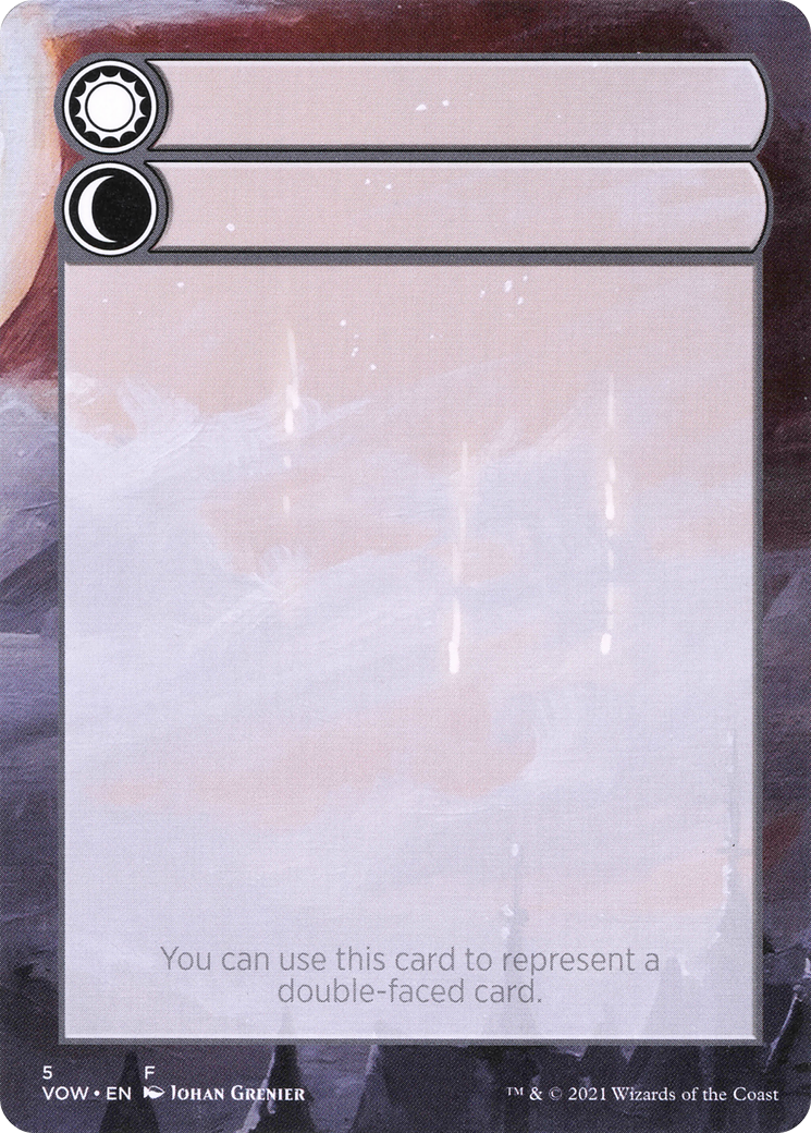 Image of Double-Faced Substitute Card (SVOW-005) - Innistrad: Crimson Vow Substitute Cards (Borderless)