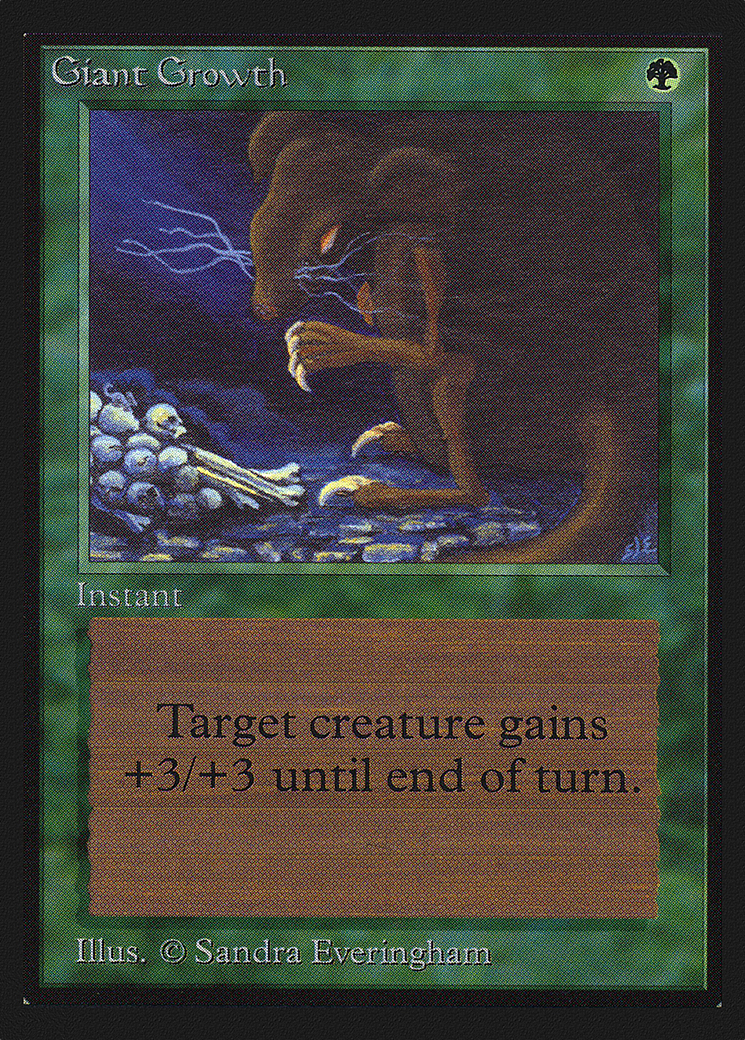 Image of Giant Growth (IE) (IED-) - Intl. Collectors' Edition