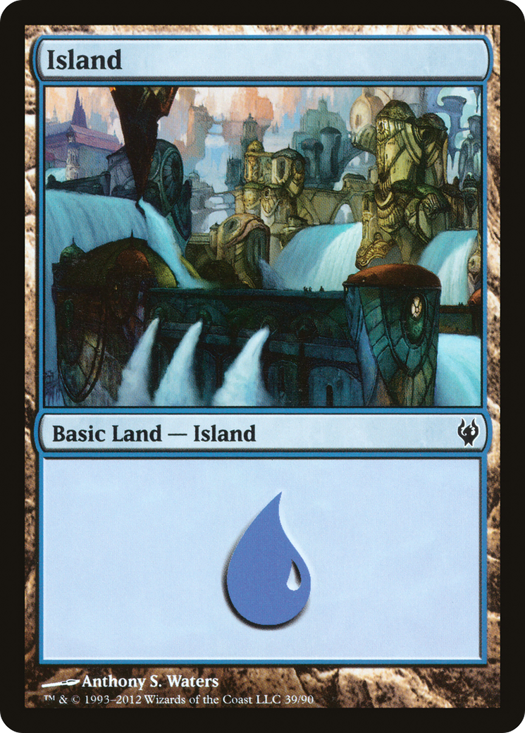 Image of Island (39) (DDJ-039) - Duel Decks: Izzet vs. Golgari