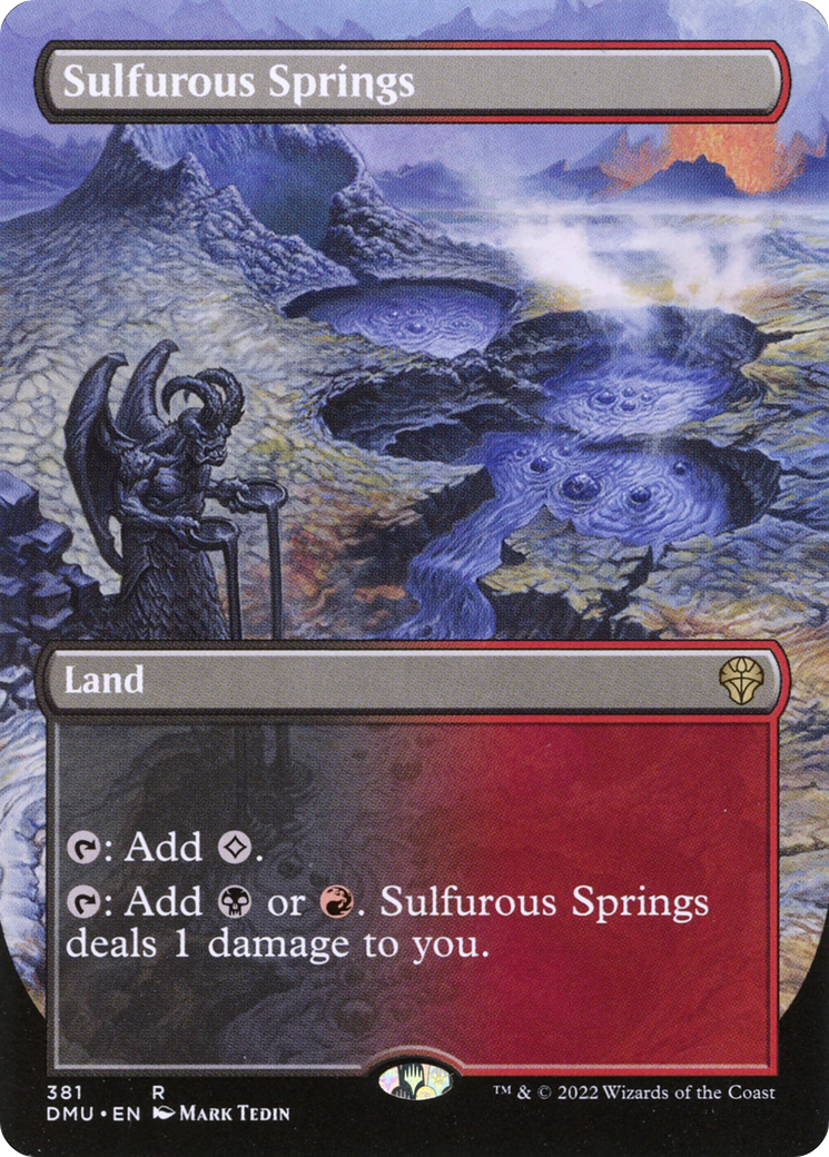 Image of Sulfurous Springs (Borderless) (DMU-381) - Dominaria United (Borderless)