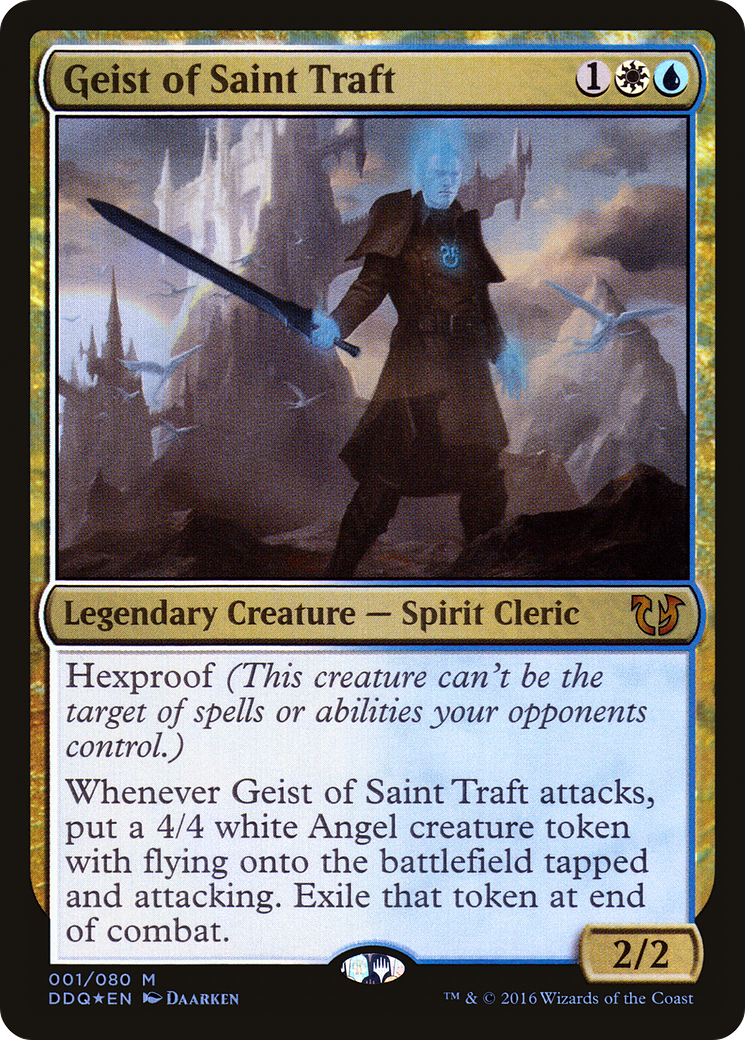 Image of Geist of Saint Traft (DDQ-001) - Duel Decks: Blessed vs. Cursed Foil