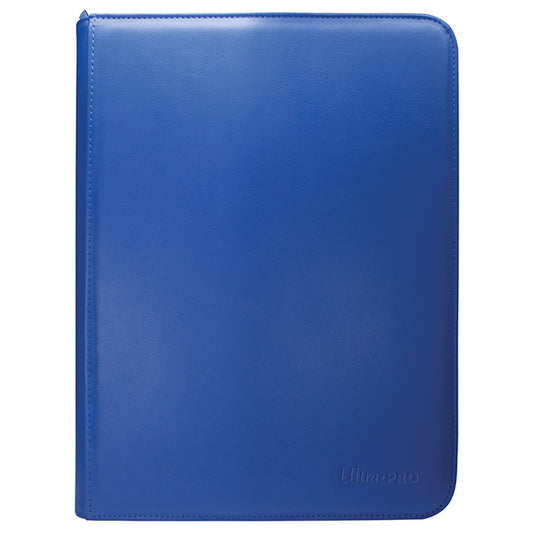 Binder: PRO 9-Pocket Zippered Vivid- Blue