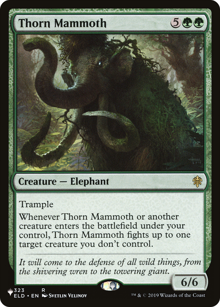 Image of Thorn Mammoth (LIST-ELD-323) - The List