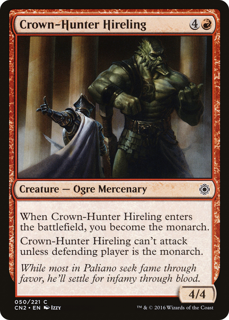 Image of Crown-Hunter Hireling (CN2-050) - Conspiracy: Take the Crown
