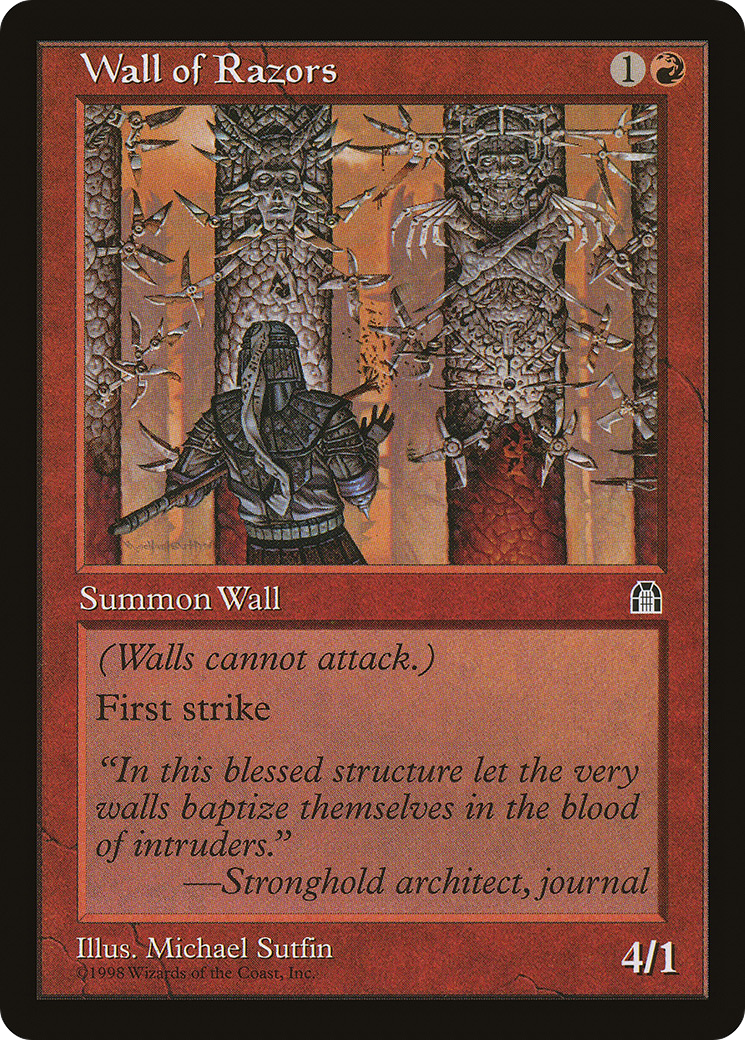 Image of Wall of Razors (STH-) - Stronghold