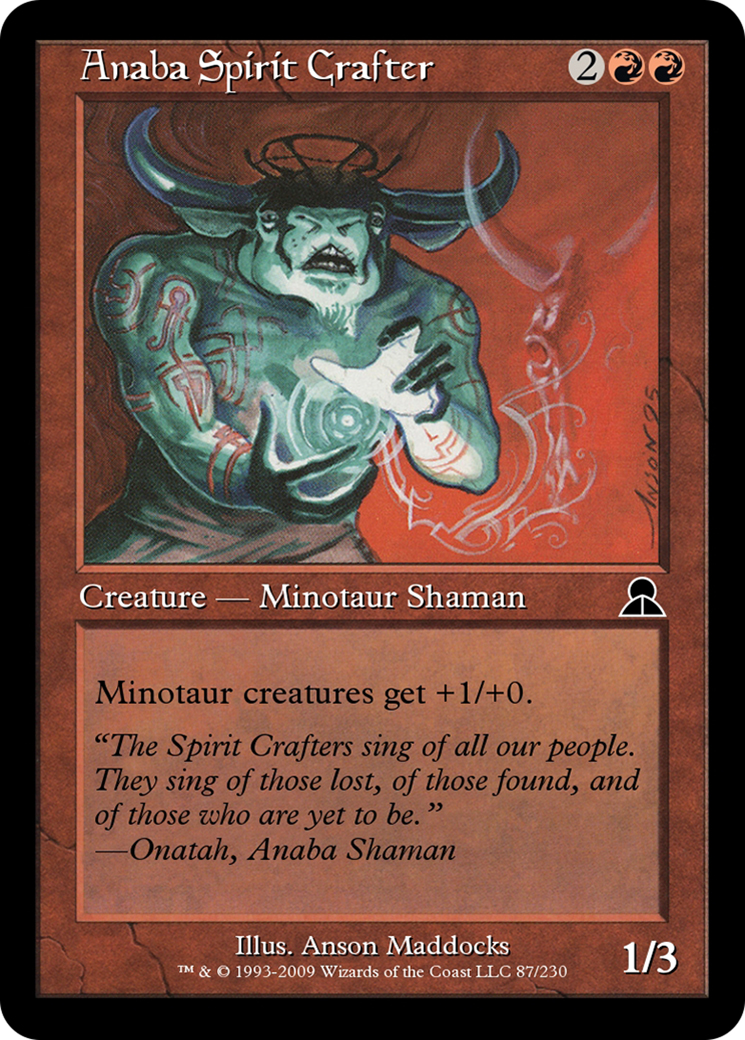 Image of Anaba Spirit Crafter (ME3-087) - Masters Edition III