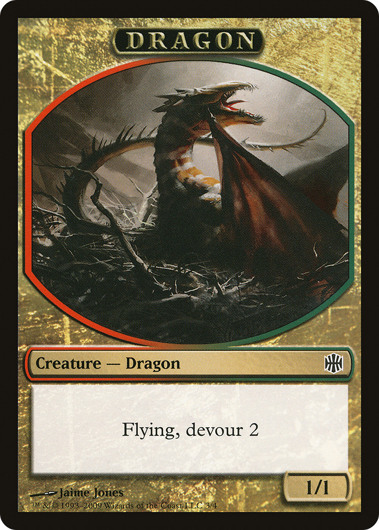 Image of Dragon Token (ARB-003) - Alara Reborn Tokens