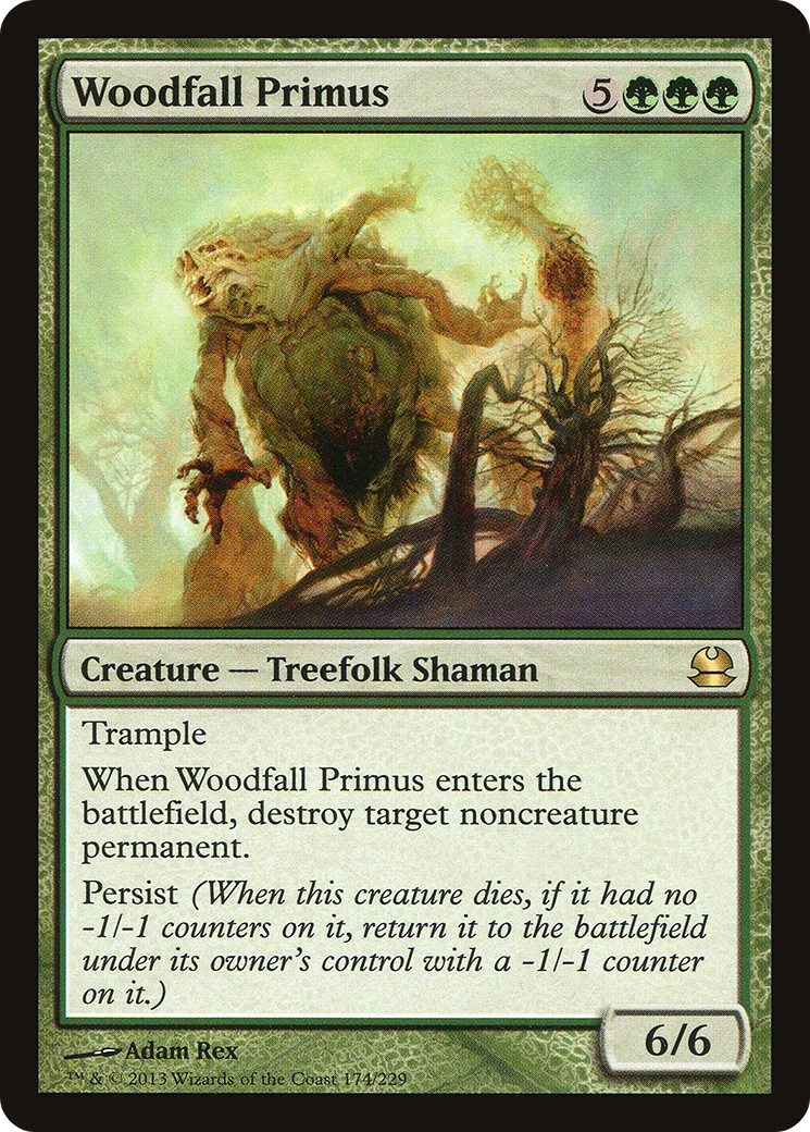 Image of Woodfall Primus (MMA-174) - Modern Masters Foil
