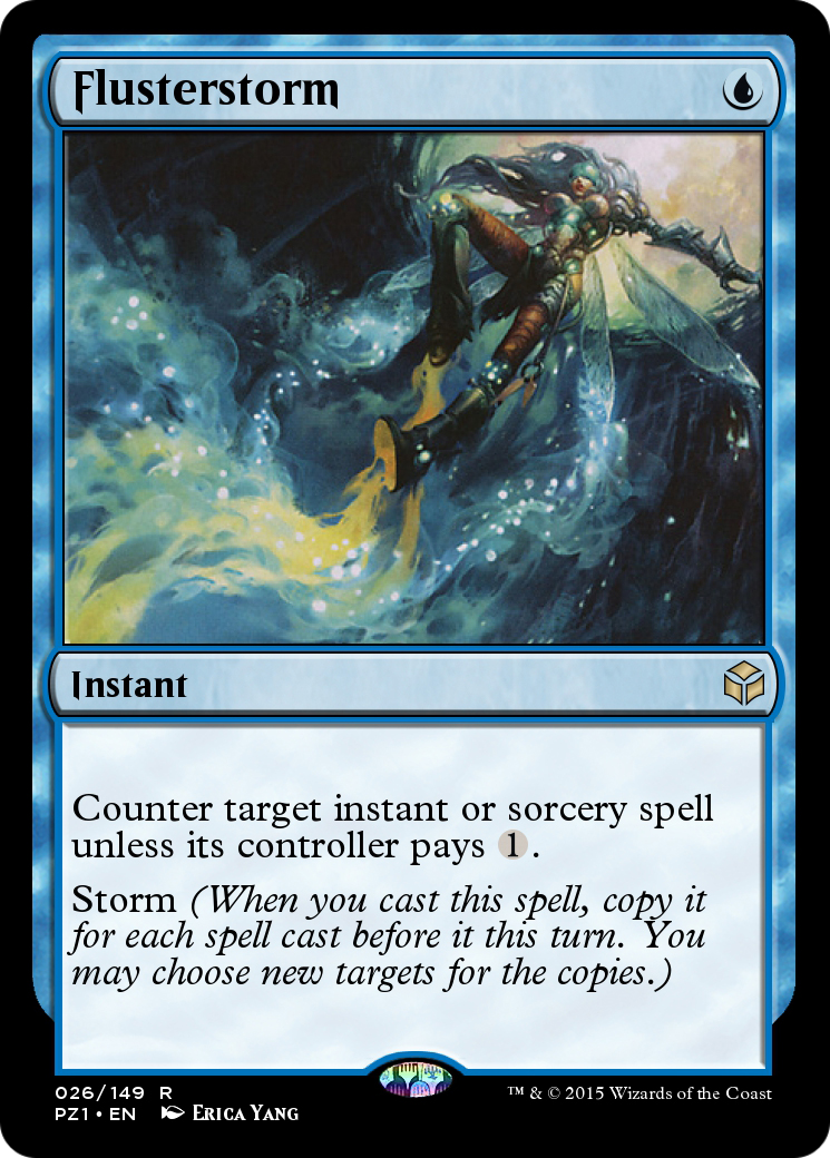 Image of Flusterstorm (PZ1-026) - Legendary Cube Prize Pack Foil