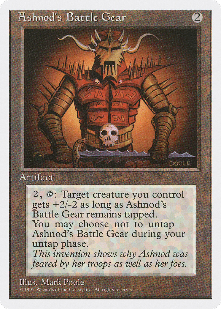 Image of Ashnod's Battle Gear (4ED-) - Fourth Edition