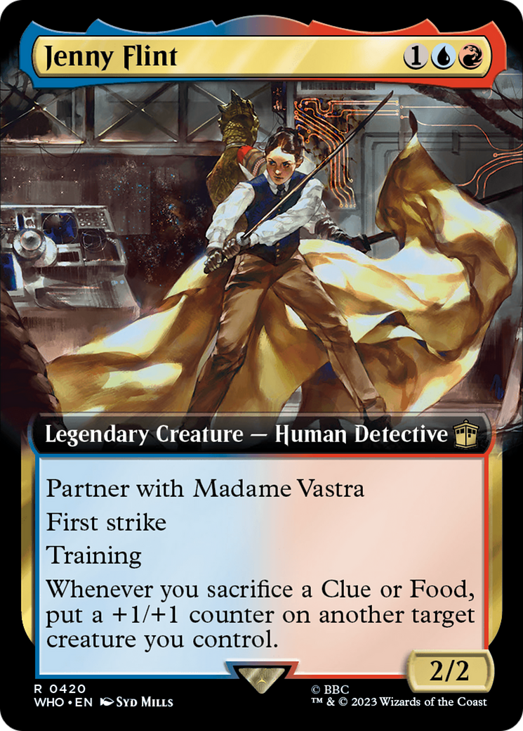Image of Jenny Flint (Extended Art) (WHO-420) - Doctor Who: (Extended Art)