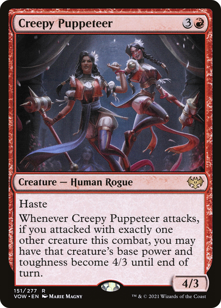 Image of Creepy Puppeteer (VOW-151) - Innistrad: Crimson Vow