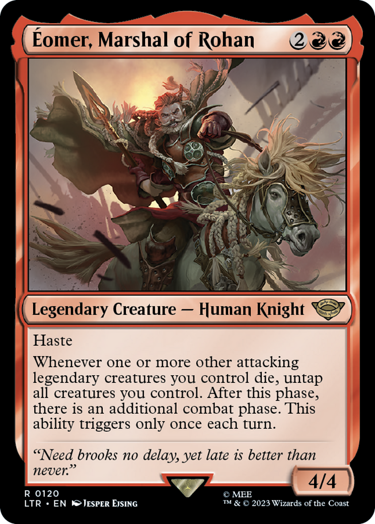 Image of Eomer, Marshal of Rohan (LTR-120) - The Lord of the Rings: Tales of Middle-earth