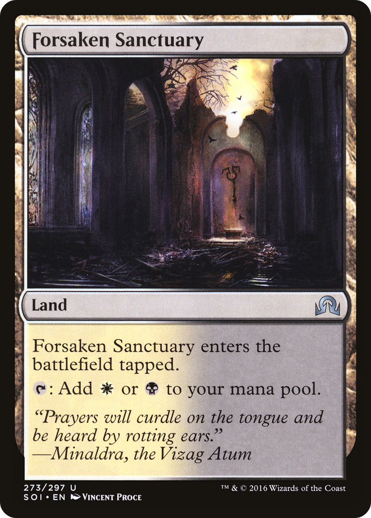 Image of Forsaken Sanctuary (SOI-273) - Shadows over Innistrad Foil