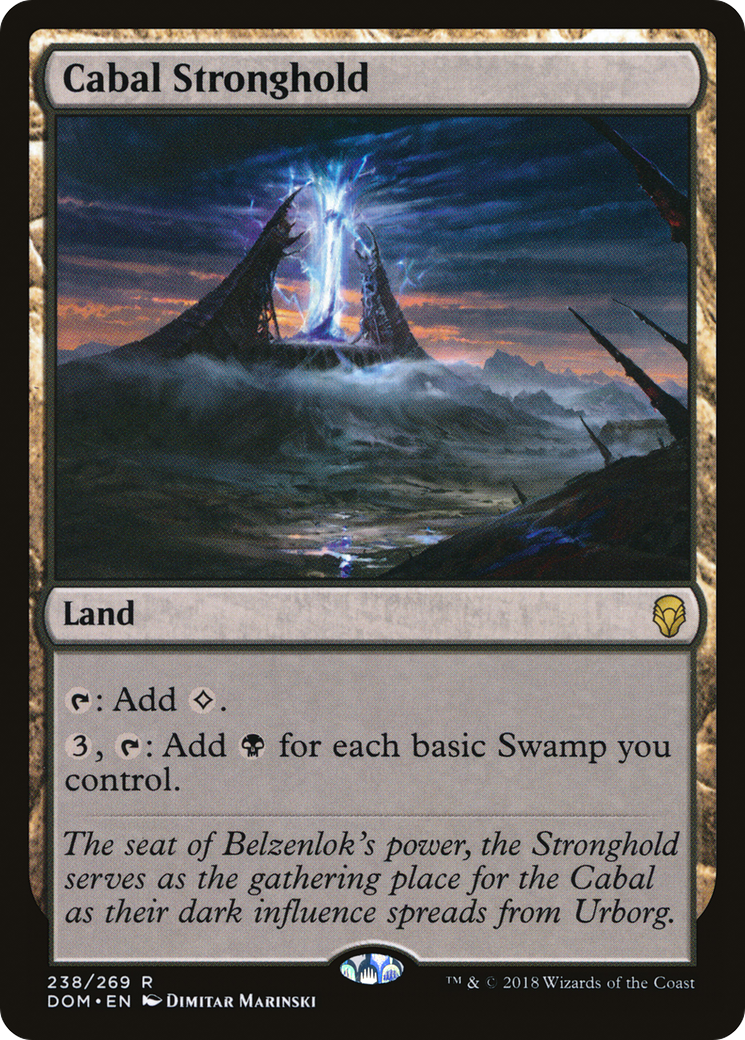Image of Cabal Stronghold (DOM-238) - Dominaria