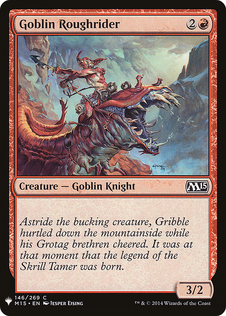 Image of Goblin Roughrider (LIST-146) - The List