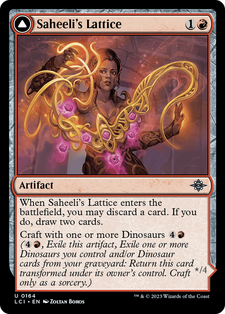 Image of Saheeli's Lattice (LCI-164) - The Lost Caverns of Ixalan