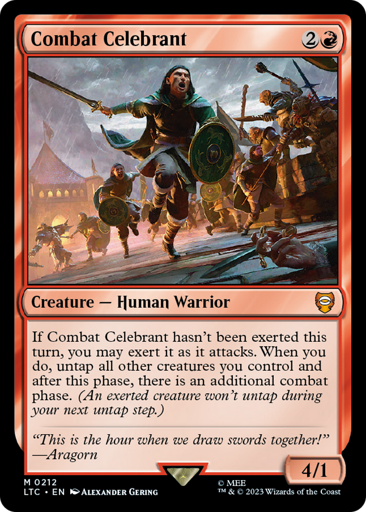 Image of Combat Celebrant (LTC-212) - Tales of Middle-earth Commander