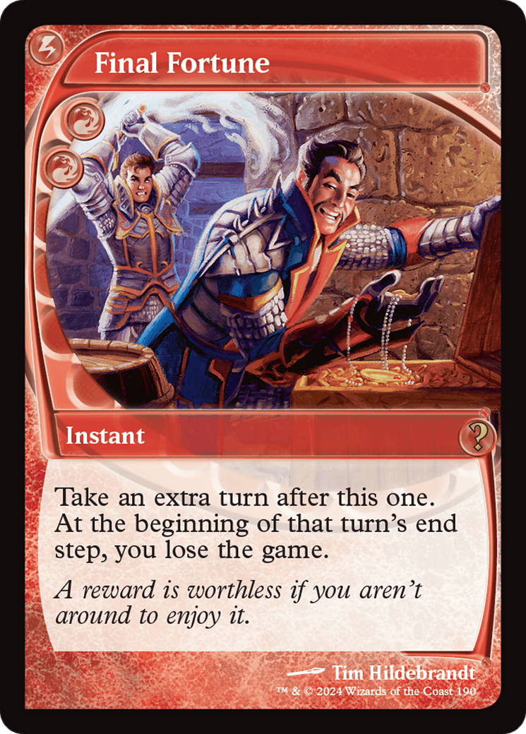 Image of Final Fortune (Future Sight) (MB2-190) - Mystery Booster 2