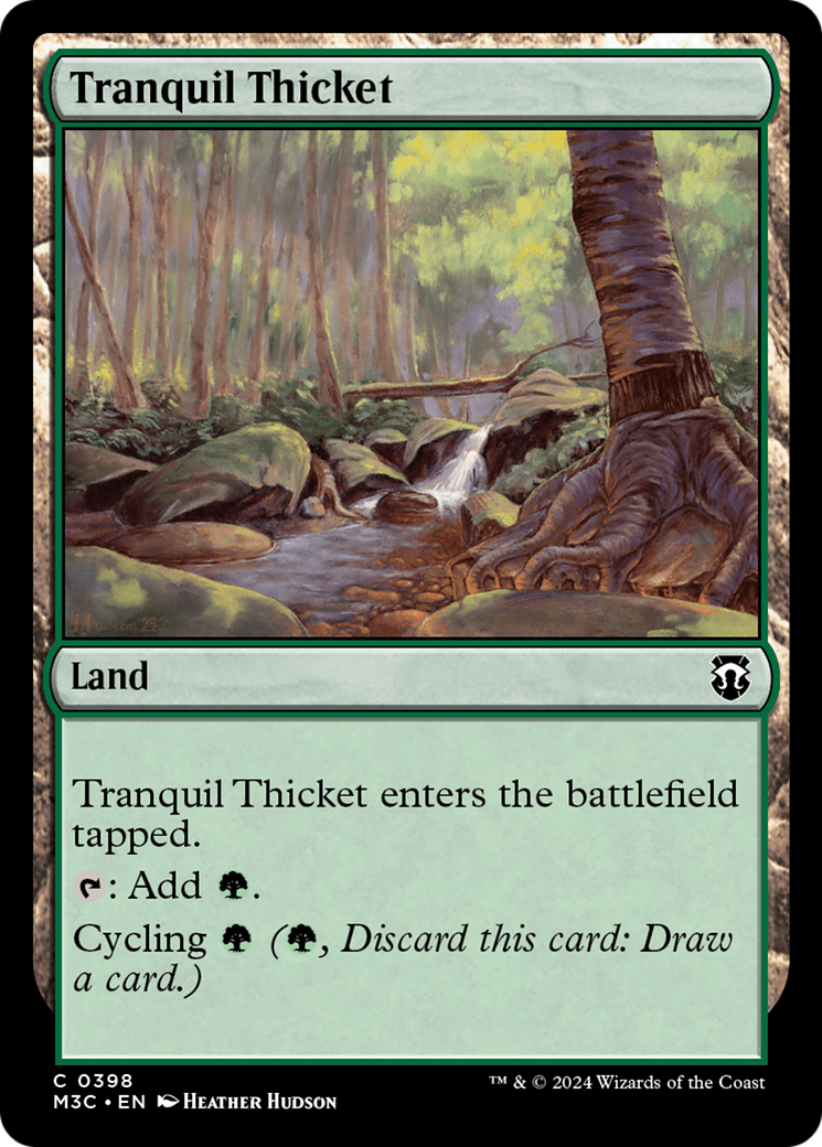 Image of Tranquil Thicket (M3C-398) - Modern Horizons 3 Commander