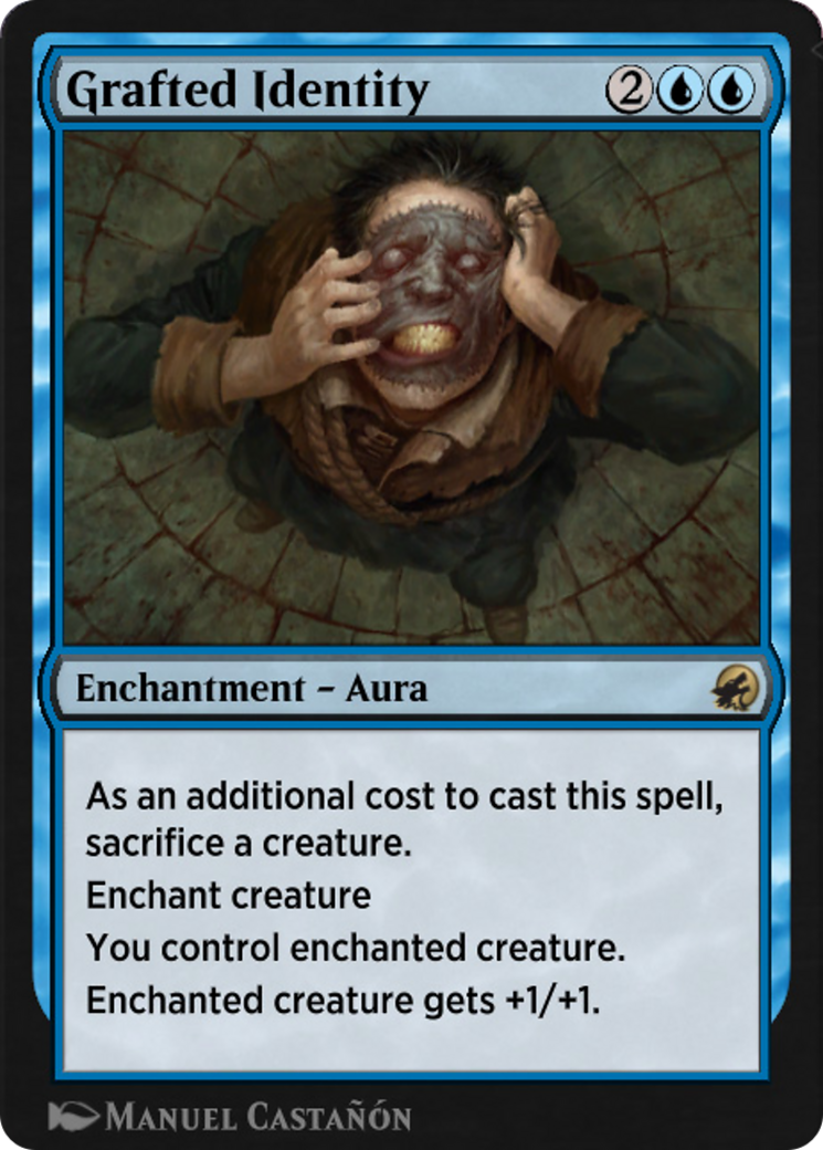 Image of Grafted Identity (MID-57†) - Innistrad: Midnight Hunt