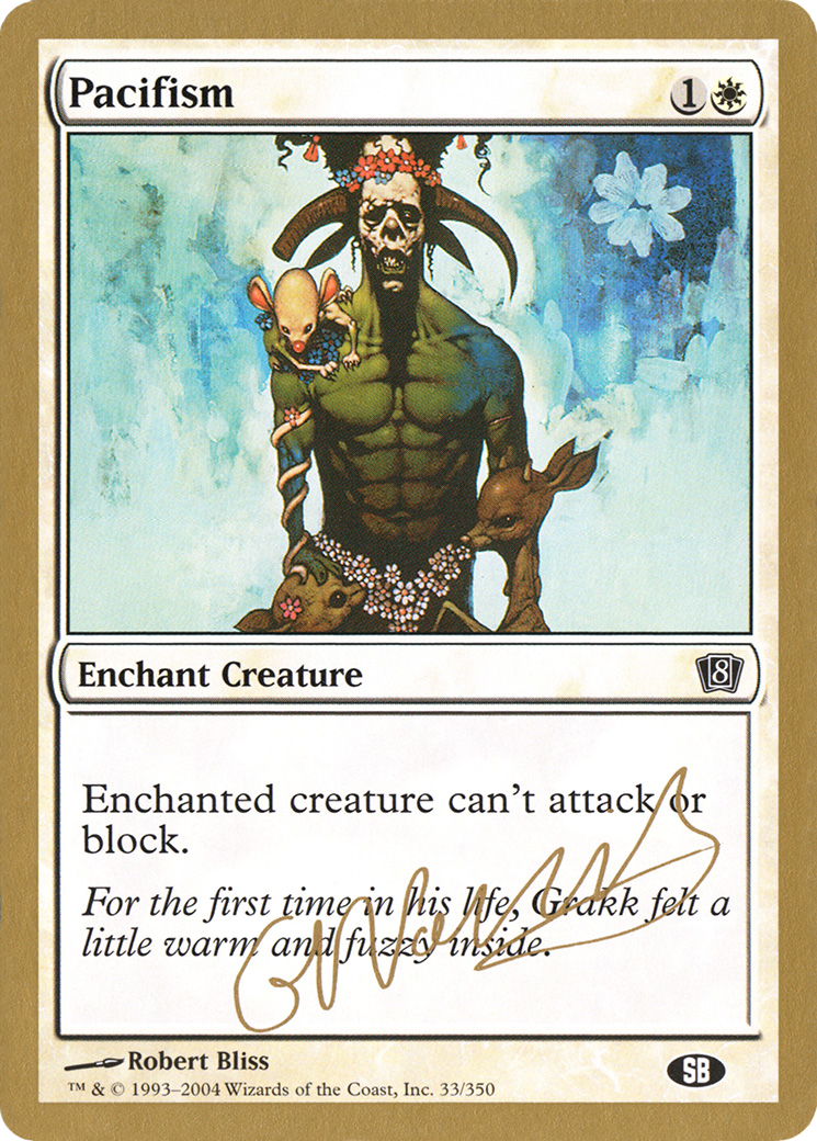 Image of Pacifism - 2004 Gabriel Nassif (8ED) (SB) (WCD-GN33SB) - World Championship Decks 2004
