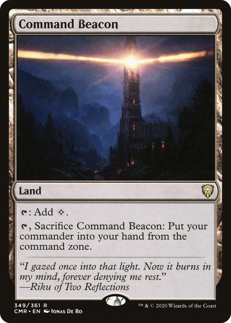 Image of Command Beacon (CMR-349) - Commander Legends Foil