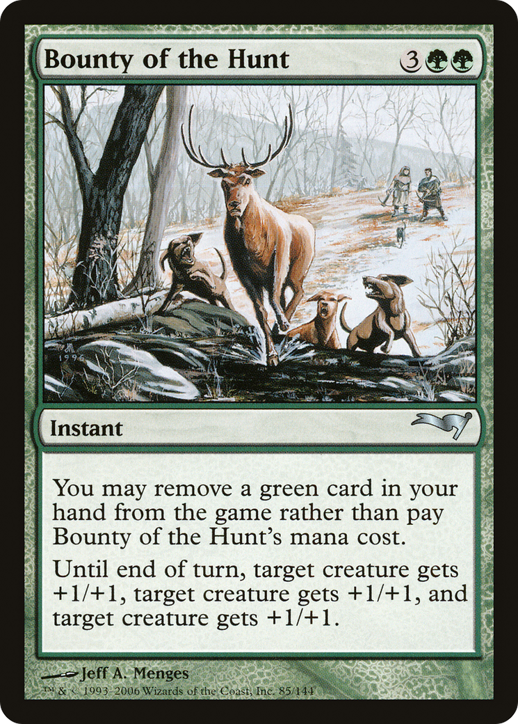 Image of Bounty of the Hunt (CTD-085) - Coldsnap Theme Decks