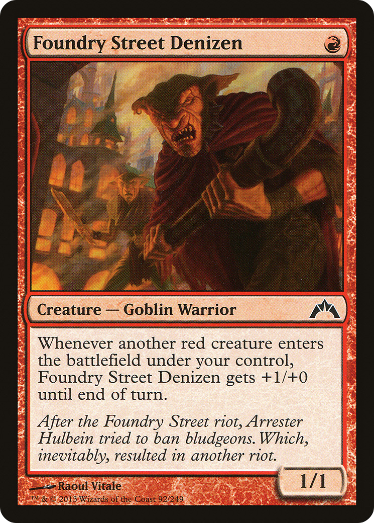 Image of Foundry Street Denizen (GTC-092) - Gatecrash