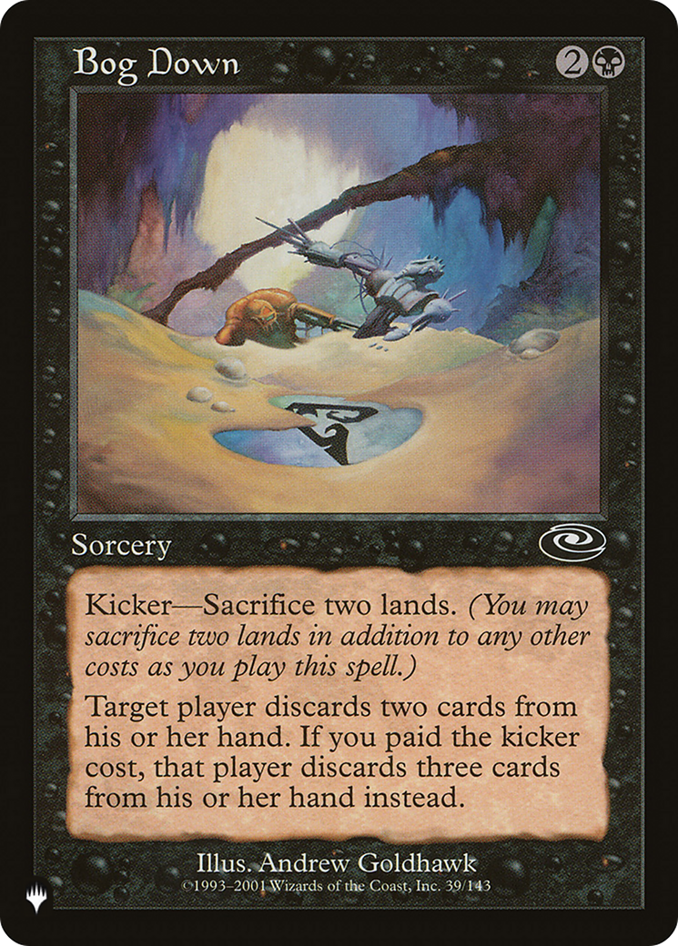 Image of Bog Down (LIST-PLS-39) - The List