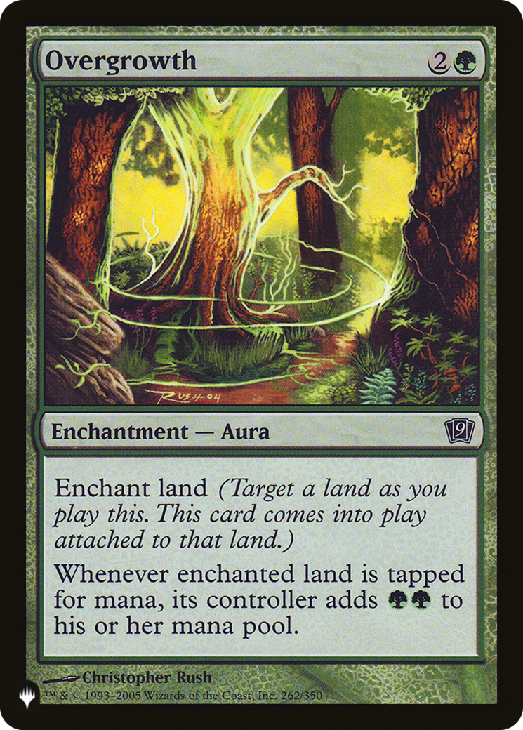 Image of Overgrowth (LIST-9ED-262) - The List