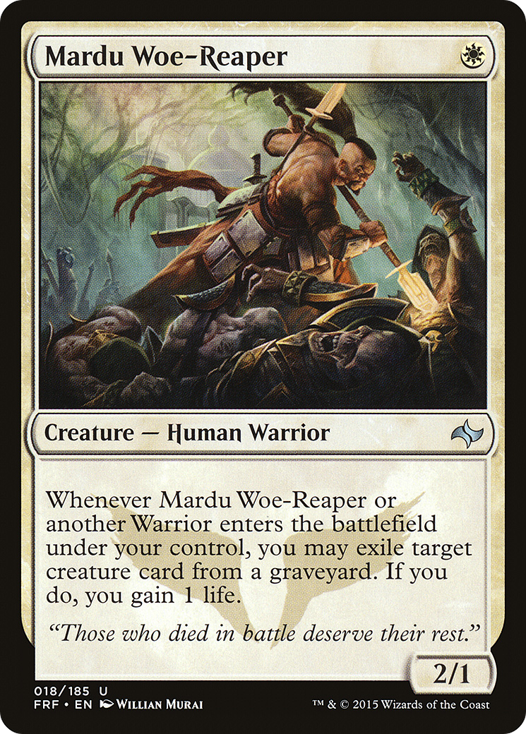 Image of Mardu Woe-Reaper (FRF-018) - Fate Reforged