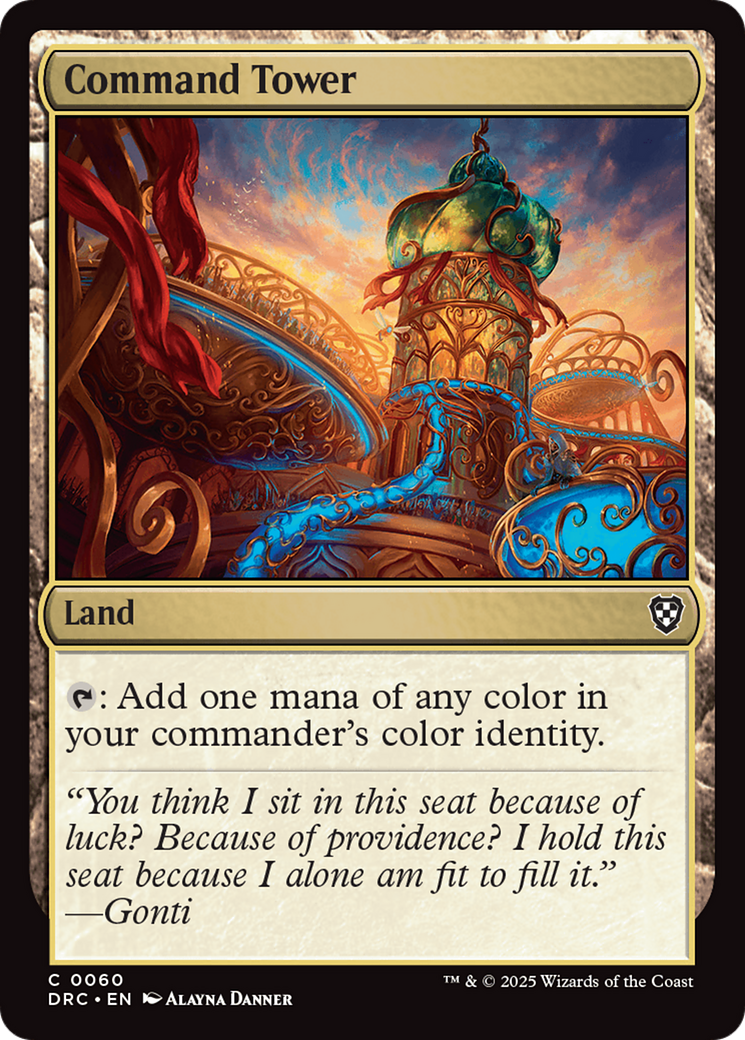 Image of Command Tower (0060) (DRC-060) - Commander: Aetherdrift