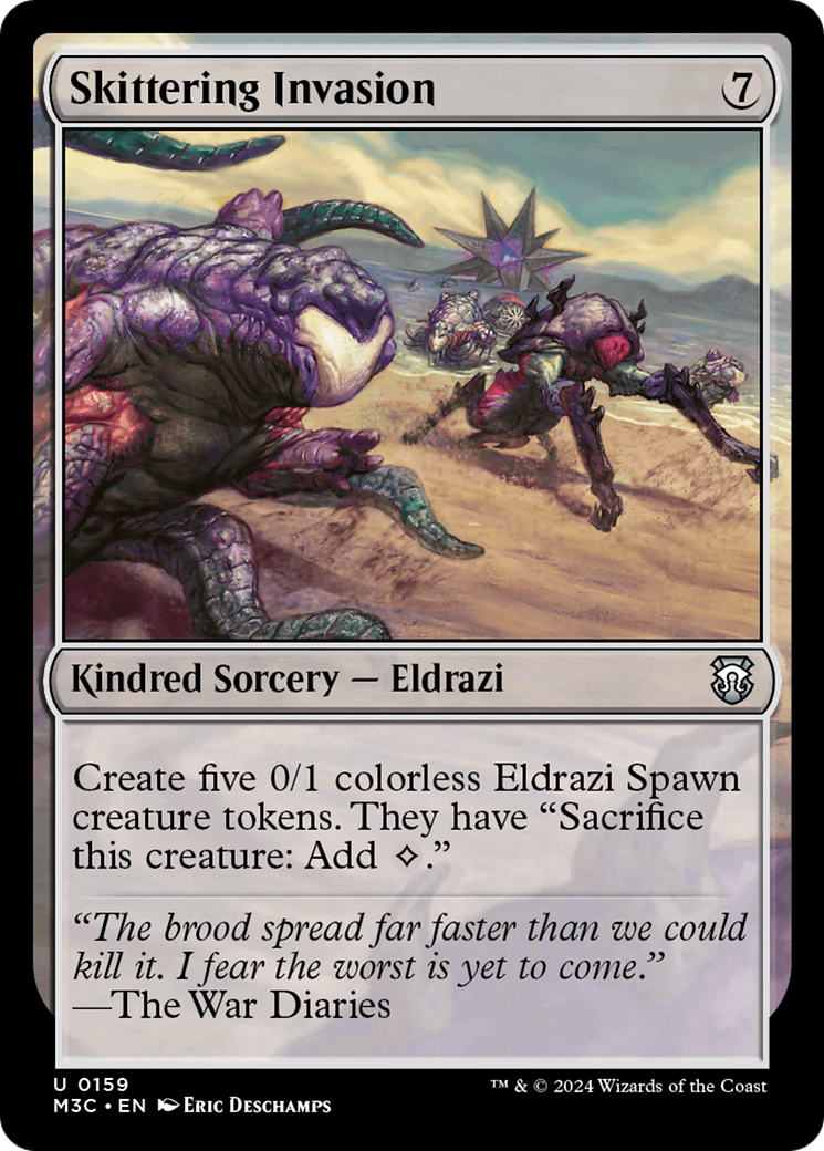 Image of Skittering Invasion (M3C-159) - Modern Horizons 3 Commander