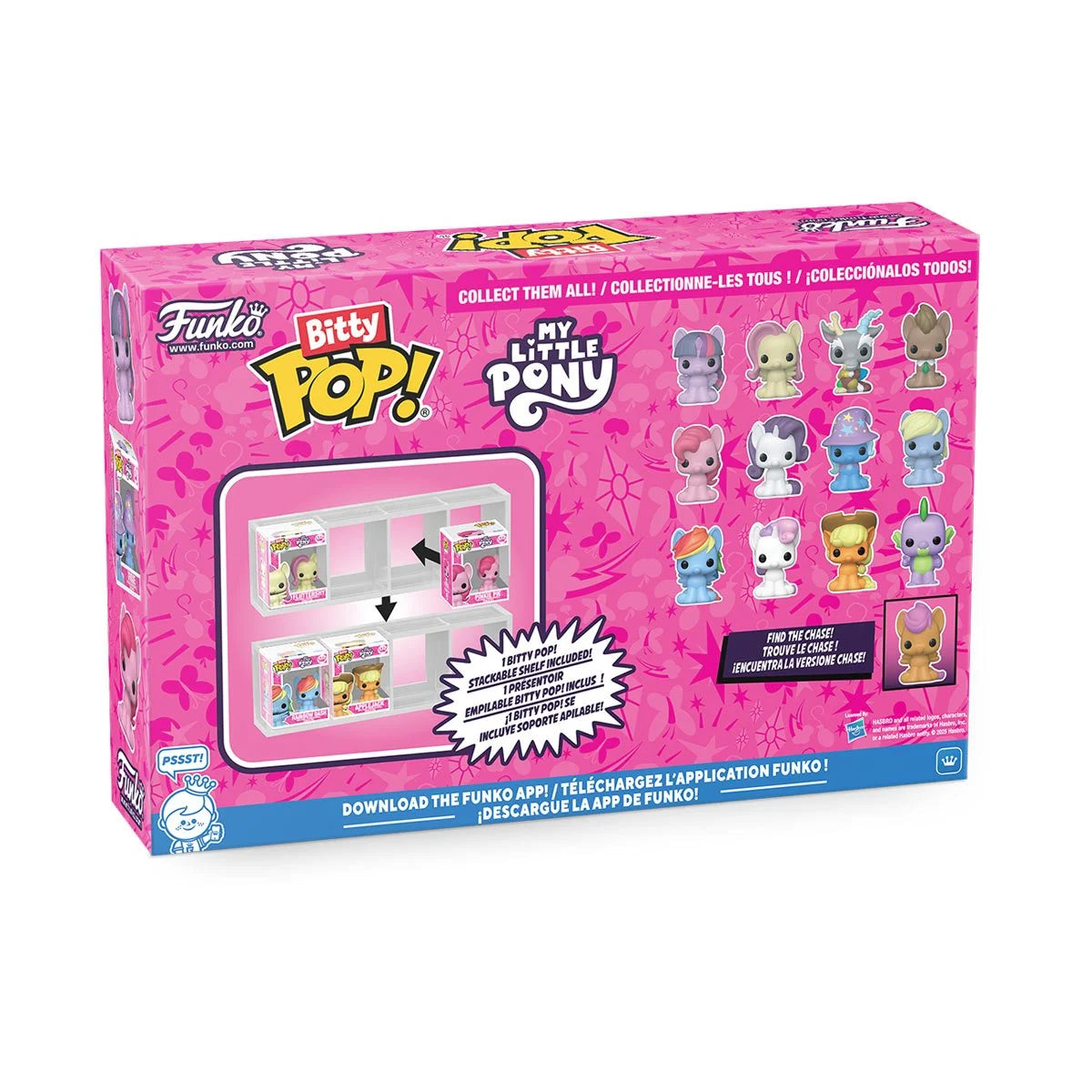Image of My Little Pony Rainbow Dash Funko Bitty Pop! Mini-Figure 4-Pack