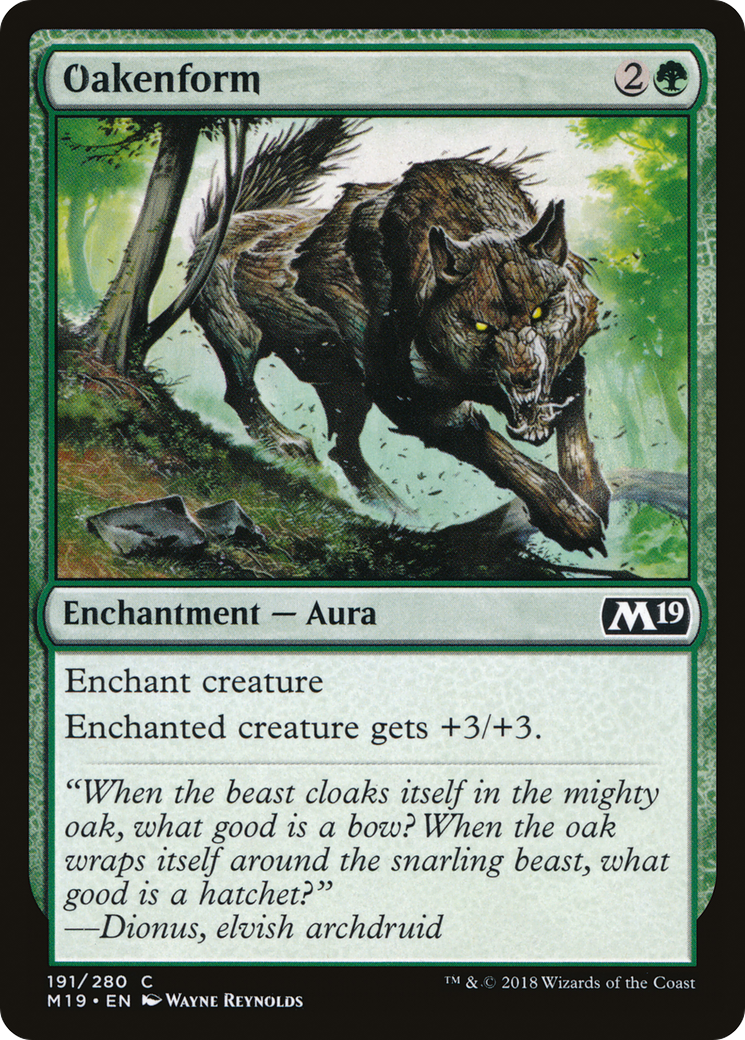 Image of Oakenform (M19-191) - Core Set 2019