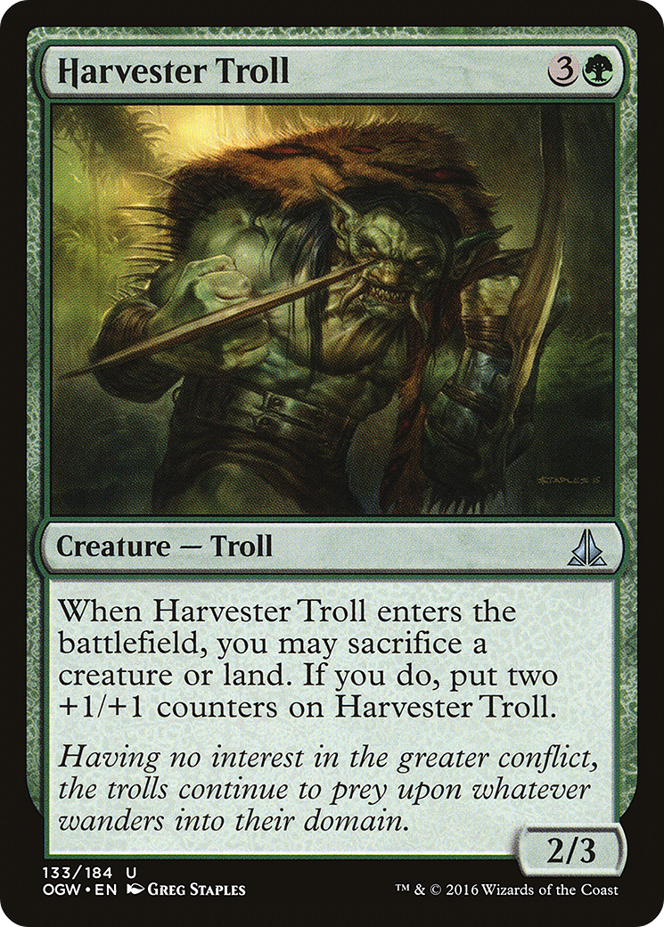 Image of Harvester Troll (OGW-133) - Oath of the Gatewatch
