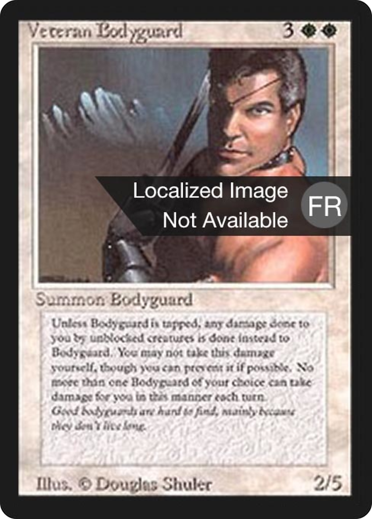 Image of Veteran Bodyguard (FBB-) - Foreign Black Border