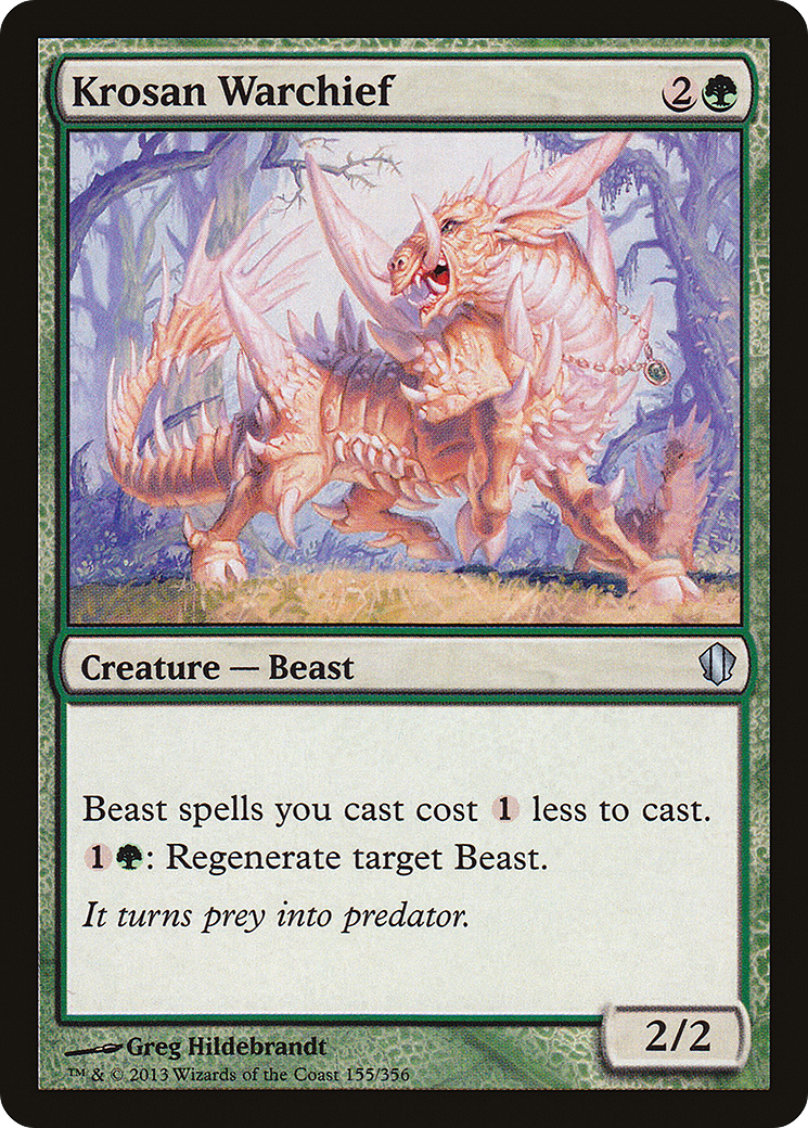 Image of Krosan Warchief (C13-155) - Commander 2013