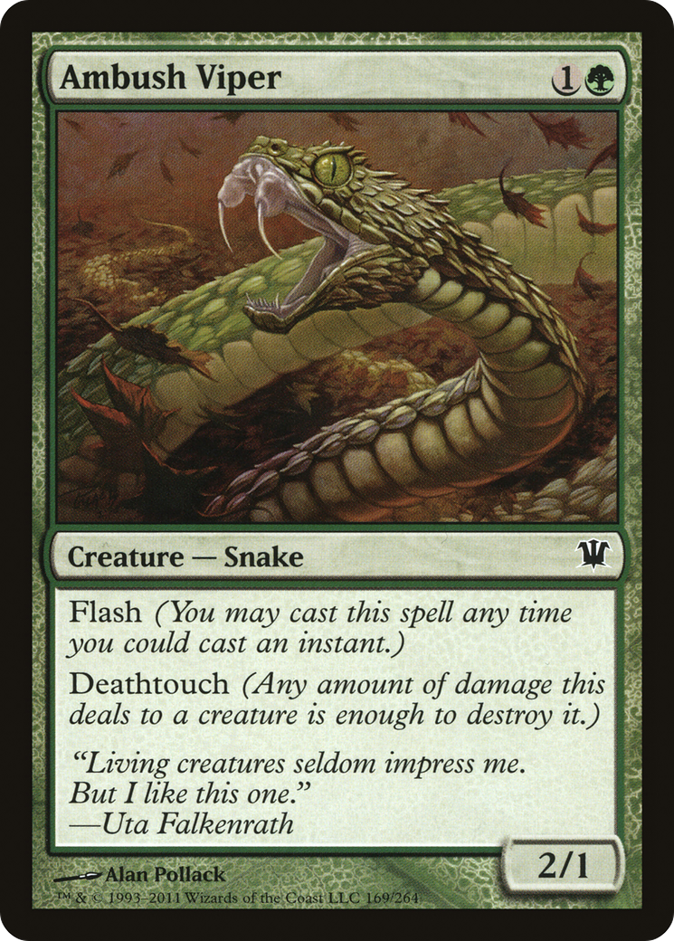 Image of Ambush Viper (ISD-169) - Innistrad